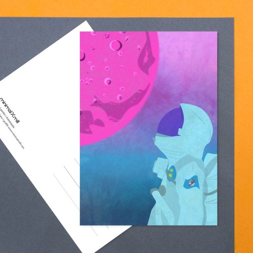 Kartka - Astronauta
