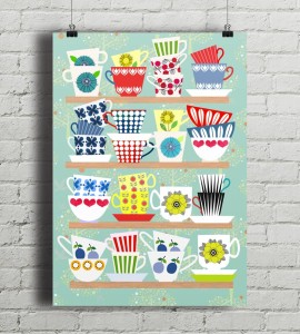 Scandinavian Cups - plakat