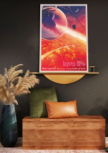 55 Cancri e - plakat