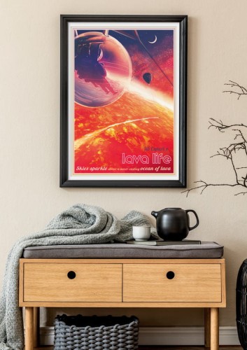 55 Cancri e - plakat