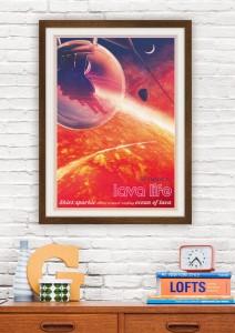 55 Cancri e - plakat