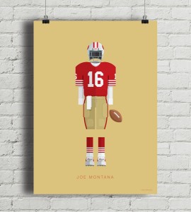 Joe Montana - plakat