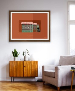 Serial Przyjaciele / Friends - aranżacja plakatu