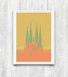 Sagrada Familia - plakat