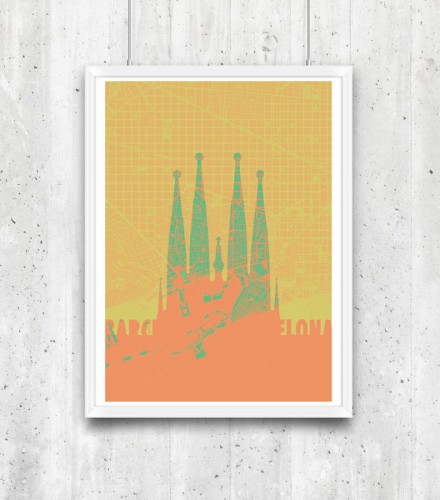 Sagrada Familia - plakat