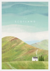 Scotland - plakat