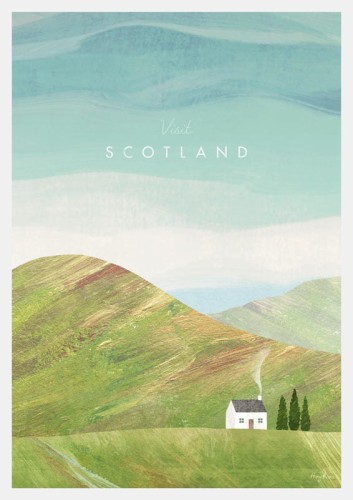Scotland - plakat