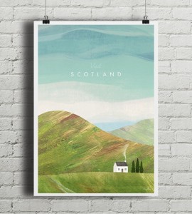 Scotland - plakat