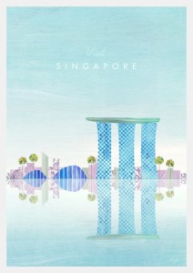Singapore - plakat