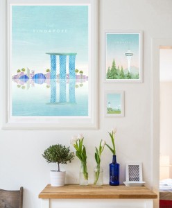 Singapore - plakat