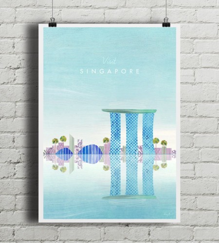 Singapore - plakat