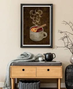 Grzane wino - plakat