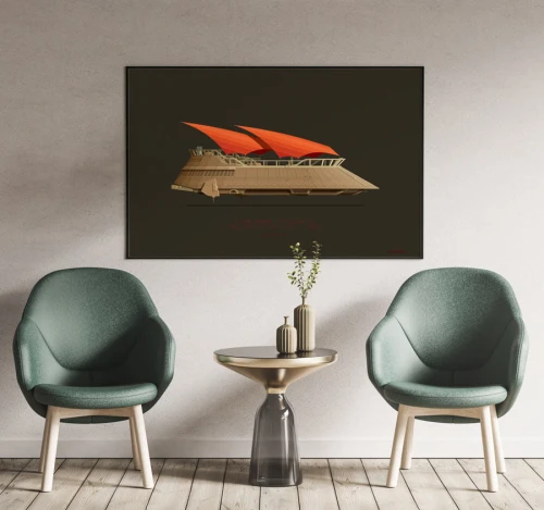Star Wars - Jabba's Barge - plakat