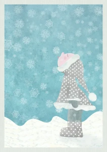 Pierwszy śnieg - plakat