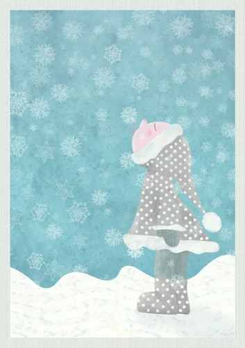 Pierwszy śnieg - plakat