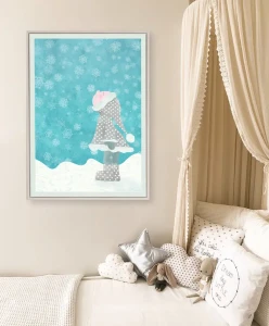Pierwszy śnieg - plakat