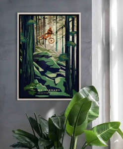 Rower MTB / My Therapy - aranżacja plakatu