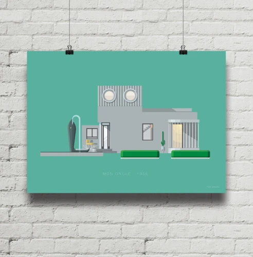 Mon Oncle - plakat