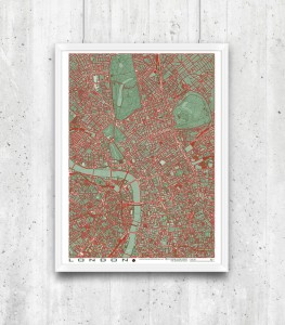 London - plan miasta