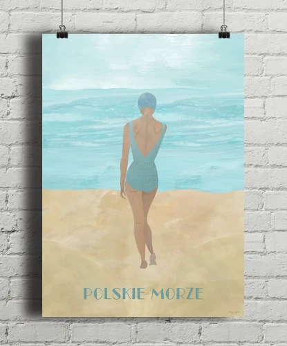 Polskie Morze - plakat