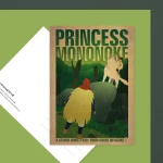 Księżniczka Mononoke / Princess Mononoke - pocztówka