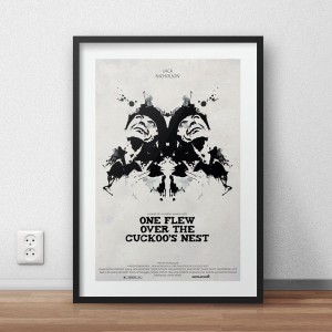 One Flew Over The Cuckoo's Nest - plakat