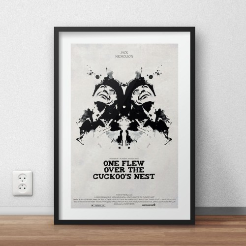 One Flew Over The Cuckoo's Nest - plakat
