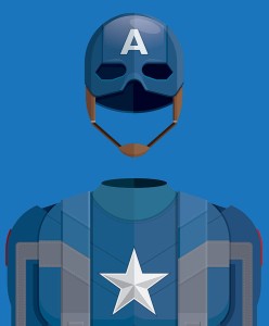 Captain America - plakat