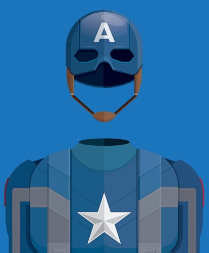 Captain America - plakat