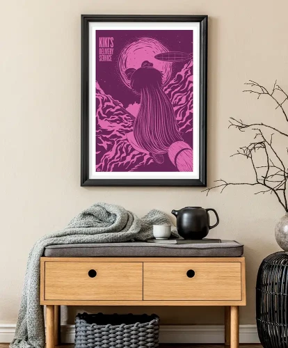 Podniebna poczta Kiki / Kiki's Delivery Service - aranżacja plakatu