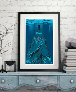 Ponyo - aranżacja plakatu