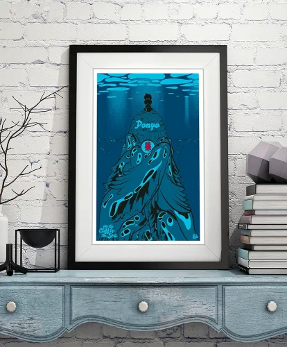 Ponyo - aranżacja plakatu