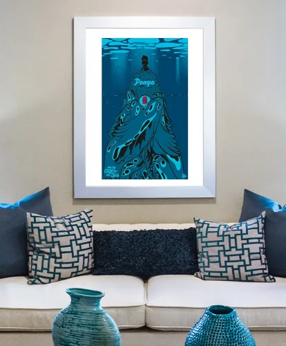 Ponyo - aranżacja plakatu