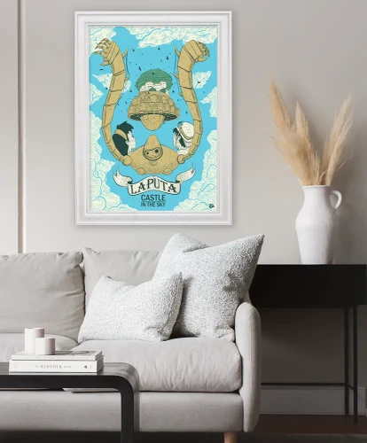 Laputa: podniebny zamek / Laputa: Castle In The Sky - aranżacja plakatu