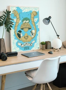 Laputa: podniebny zamek / Laputa: Castle In The Sky - aranżacja plakatu