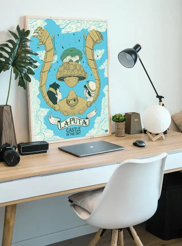 Laputa: podniebny zamek / Laputa: Castle In The Sky - aranżacja plakatu