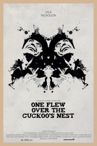 Lot nad kukułczym gniazdem / One Flew Over The Cuckoo's Nest - plakat
