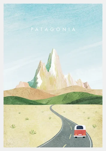 Patagonia - plakat