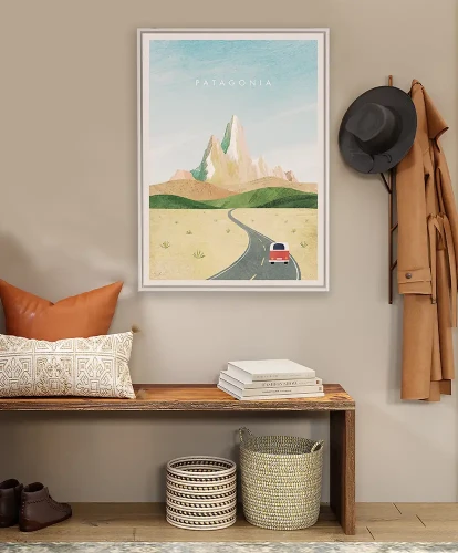 Patagonia - aranżacja plakatu