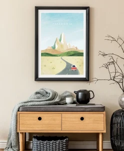Patagonia - aranżacja plakatu