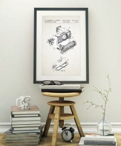Polaroid - patent - plakat