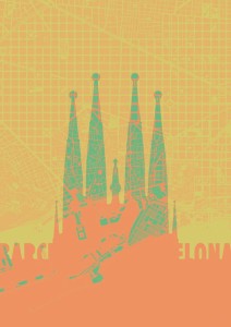 Sagrada Familia - plakat