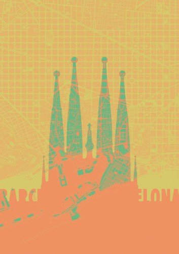 Sagrada Familia - plakat