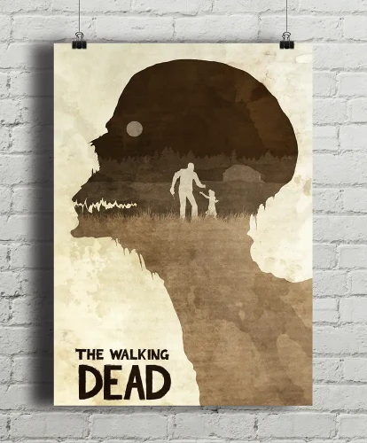 Żywe trupy / The Walking Dead - aranżacja plakatu