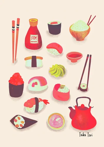 Z miłości do Sushi / Sushi Love - plakat