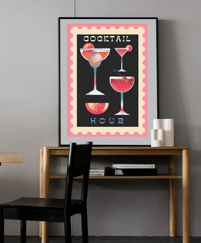 Cocktail Hour - aranżacja plakatu