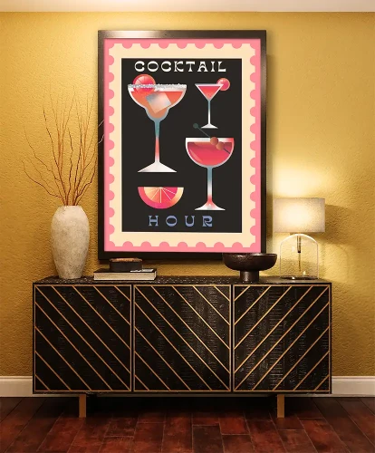 Cocktail Hour - aranżacja plakatu