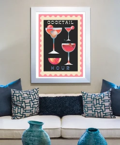 Cocktail Hour - aranżacja plakatu