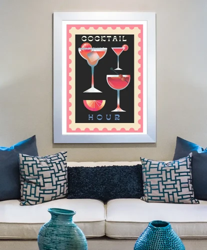 Cocktail Hour - aranżacja plakatu