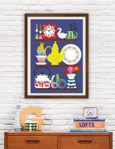 Scandinavian Shelf - plakat